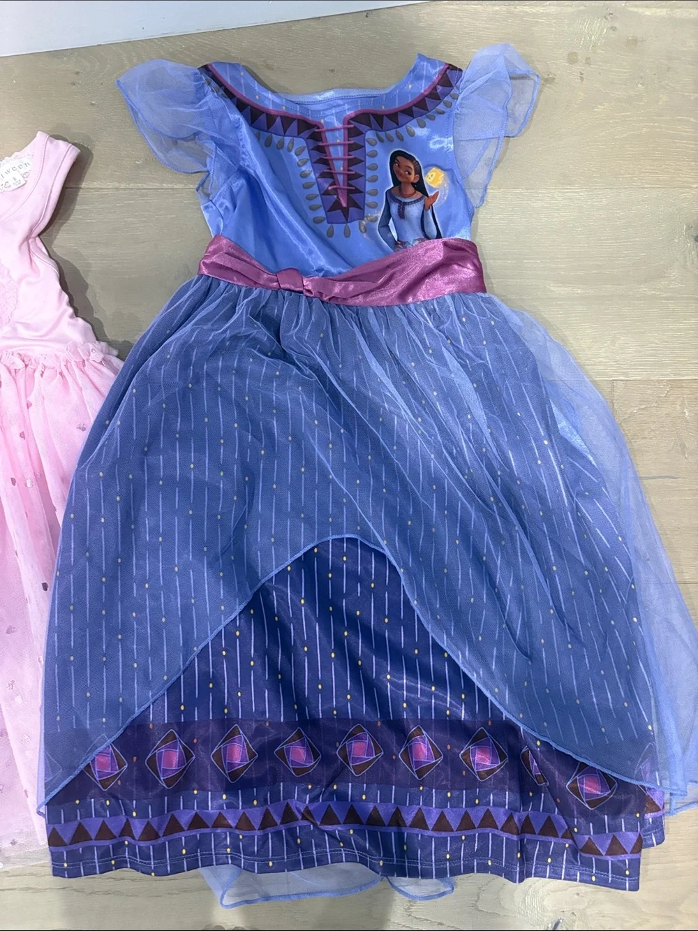 Girls Lot  Pink Princess Tulle Dress - Kids Costume